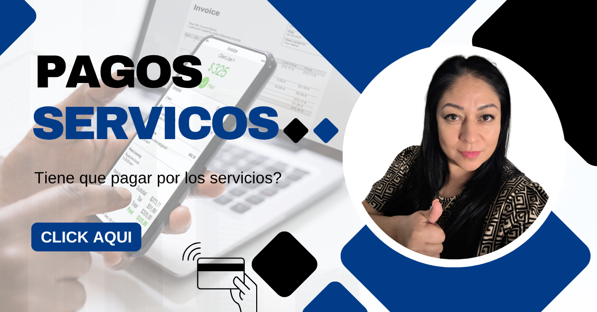 pagos por servicios para carolina serrano